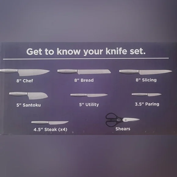 NEW!! Ninja NeverDull Stainless Steel knife system - Picture 3 of 4